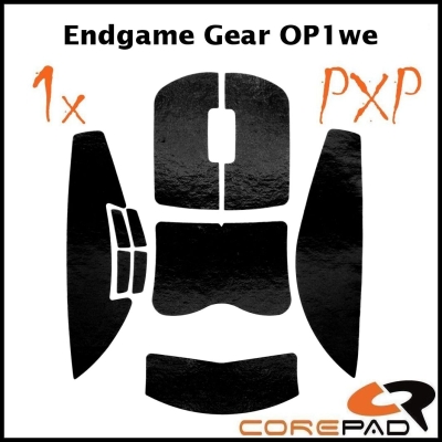 Corepad PXP Grips #2224 noir Endgame Gear OP1 / Endgame Gear OP1 8K / Endgame Gear OP1 RGB / Endgame Gear OP1we